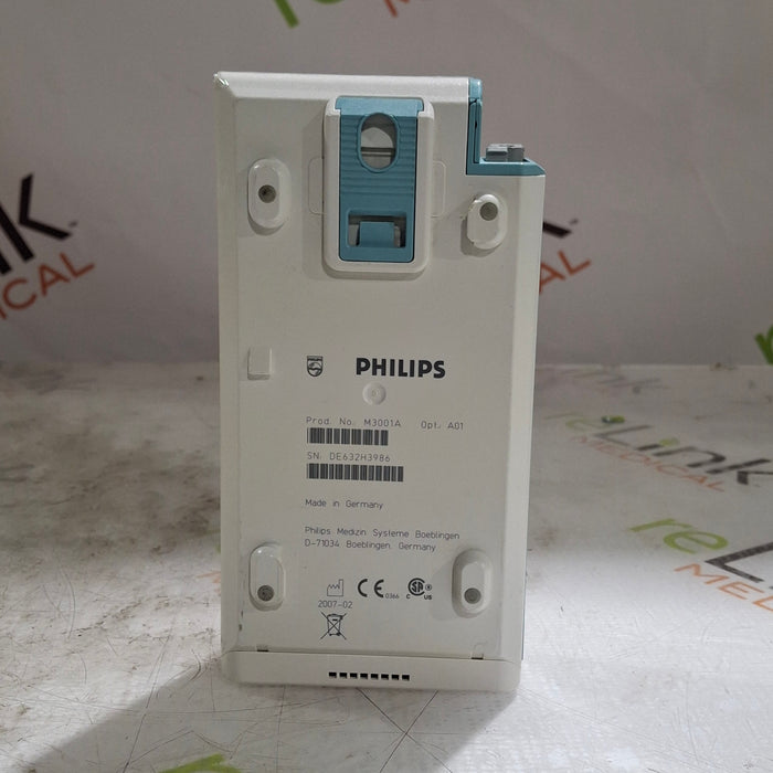Philips M3001A-A01 Fast SpO2, NIBP, ECG MMS Module