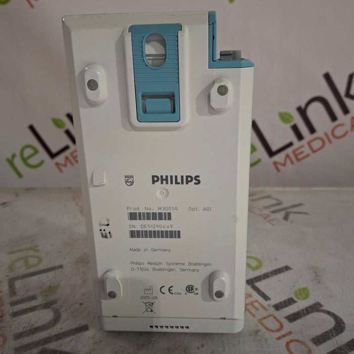 Philips M3001A-A01 Fast SpO2, NIBP, ECG MMS Module