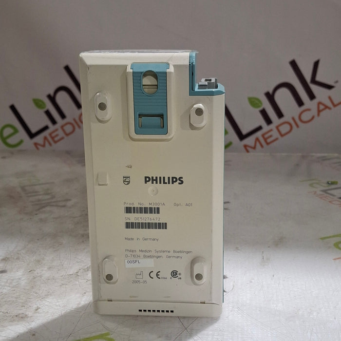 Philips M3001A-A01 Fast SpO2, NIBP, ECG MMS Module