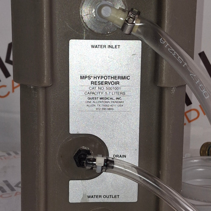 Quest Medical MPS Hypothermic Reservoir Quest MPS System