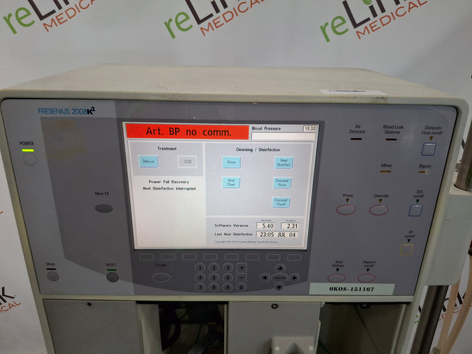 Fresenius 2008K2 Dialysis Machine