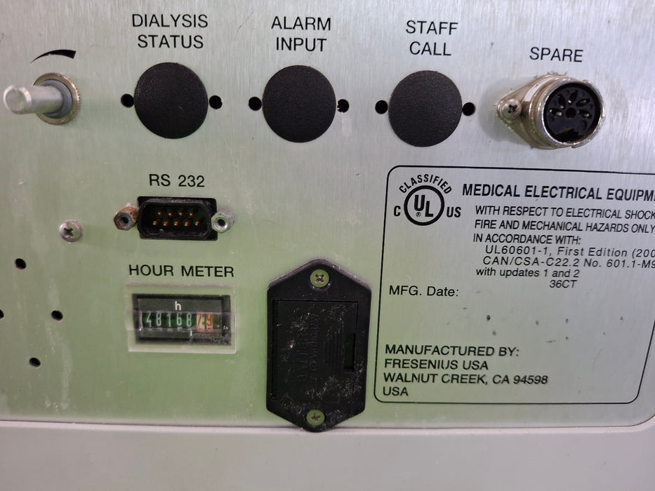 Fresenius 2008K2 Dialysis Machine
