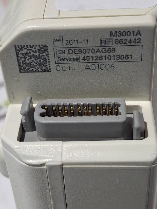 Philips M3001A-A01C06 Fast SpO2, NIBP, ECG, Temp, IBP MMS Module