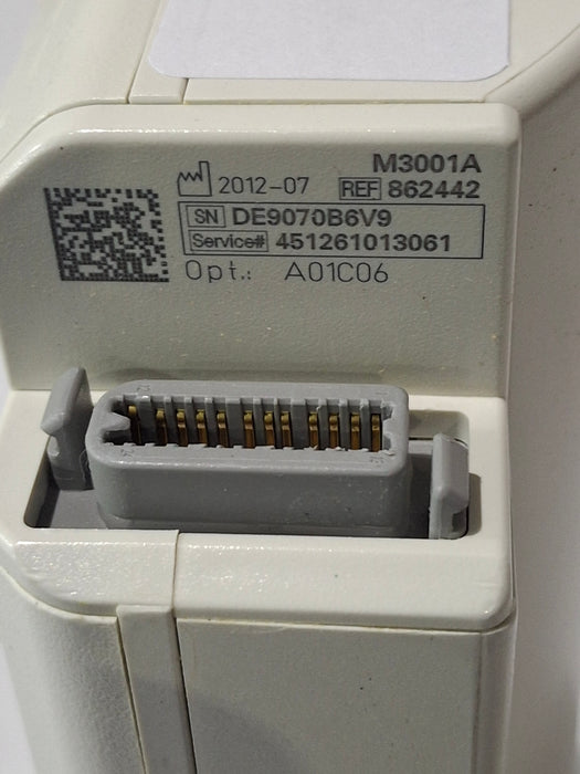 Philips M3001A-A01C06 Fast SpO2, NIBP, ECG, Temp, IBP MMS Module
