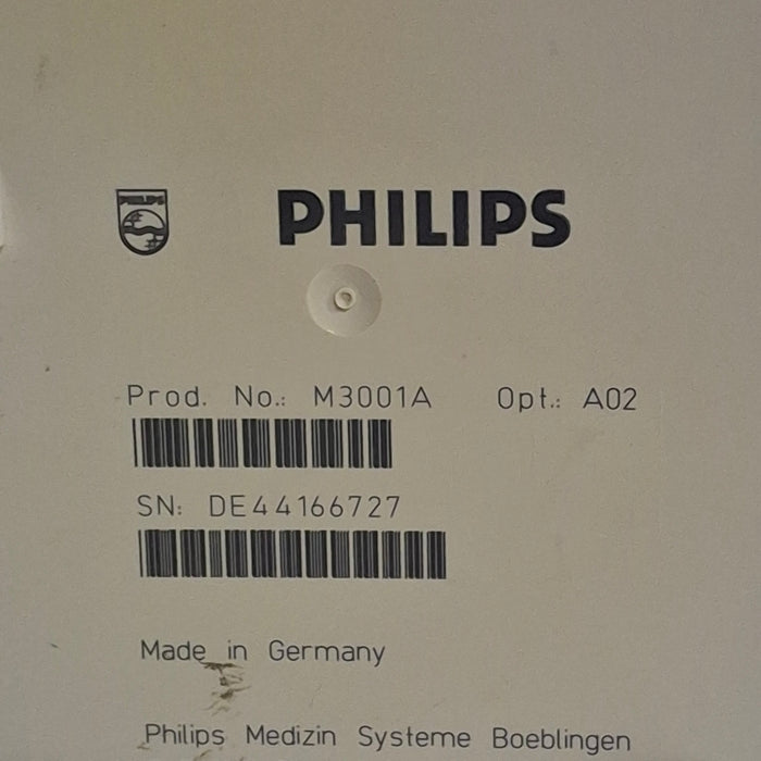 Philips M3001A-A02 OxiMax SpO2, NIBP, ECG MMS Module