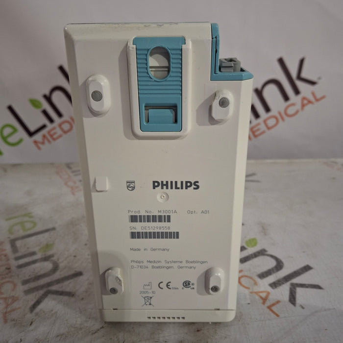 Philips M3001A-A01 Fast SpO2, NIBP, ECG MMS Module