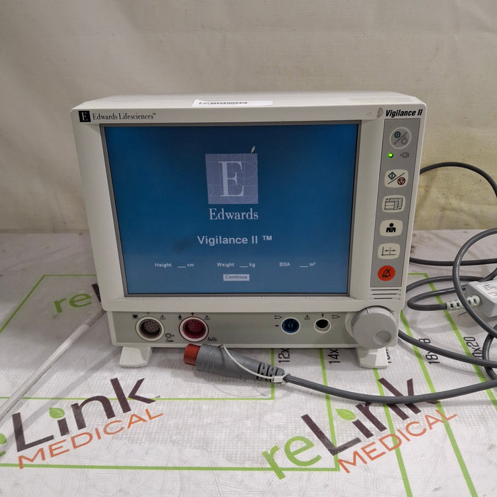 Edwards Lifesciences Vigilance II Patient Monitor