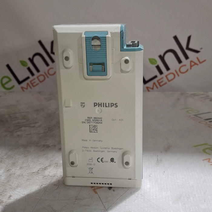 Philips M3001A-A01 Fast SpO2, NIBP, ECG MMS Module