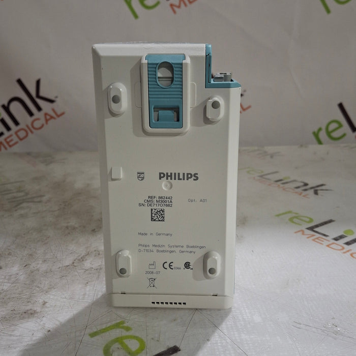 Philips M3001A-A01 Fast SpO2, NIBP, ECG MMS Module
