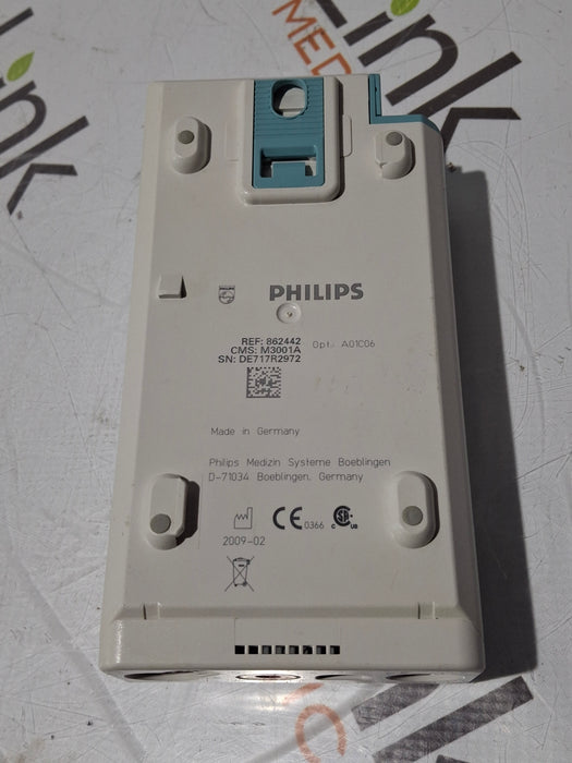 Philips M3001A-A01C06 Fast SpO2, NIBP, ECG, Temp, IBP MMS Module