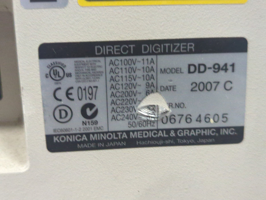 Konica Minolta Regius 190 CR Reader