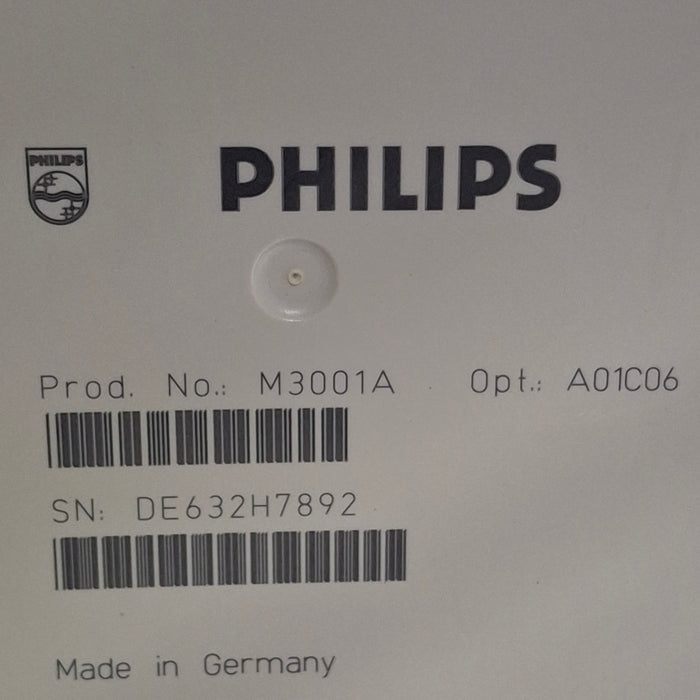 Philips M3001A-A01C06 Fast SpO2, NIBP, ECG, Temp, IBP MMS Module