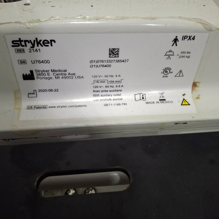 Stryker InTouch 2141 Critical Care Hospital Bed