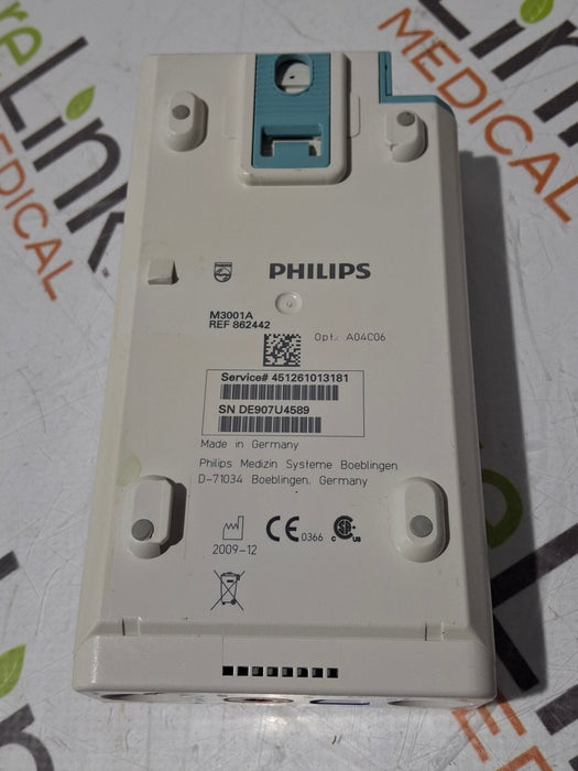 Philips M3001A-A04C06 OxiMax SpO2, NIBP, ECG, Temp, IBP MMS Module