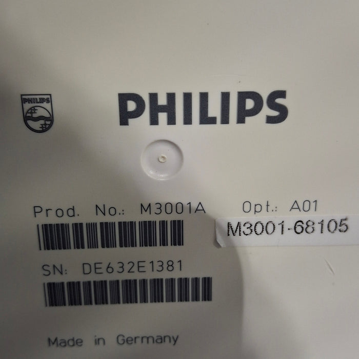 Philips M3001A-A01 Fast SpO2, NIBP, ECG MMS Module