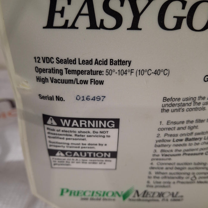 Precision Medical PM65HG Vacuum Aspirator