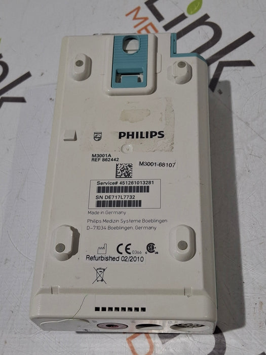 Philips M3001A-A01 Fast SpO2, NIBP, ECG MMS Module