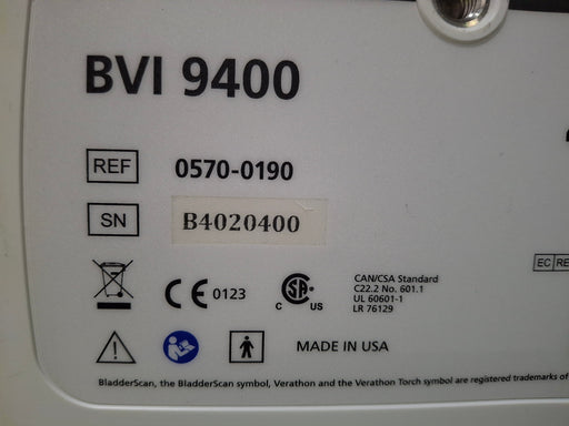 Verathon Medical, Inc Verathon Medical, Inc BVI 9400 Bladderscan Surgical Equipment reLink Online