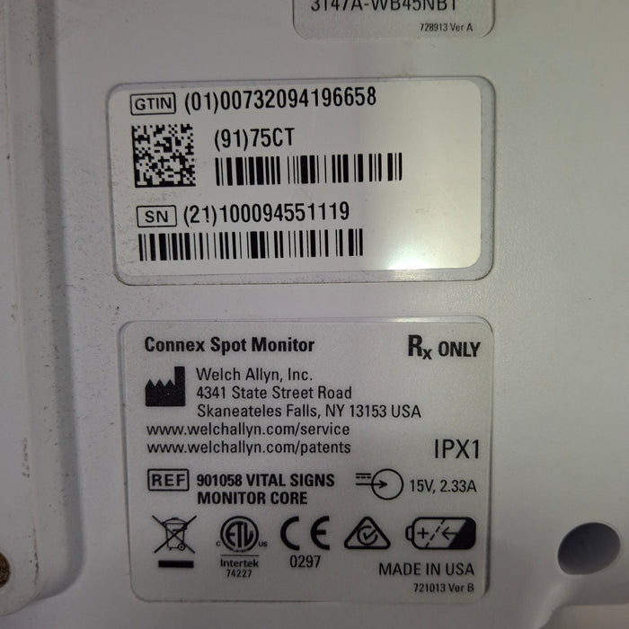 Welch Allyn Welch Allyn Connex Spot 75CT Vital Signs Monitor Patient Monitors reLink Online