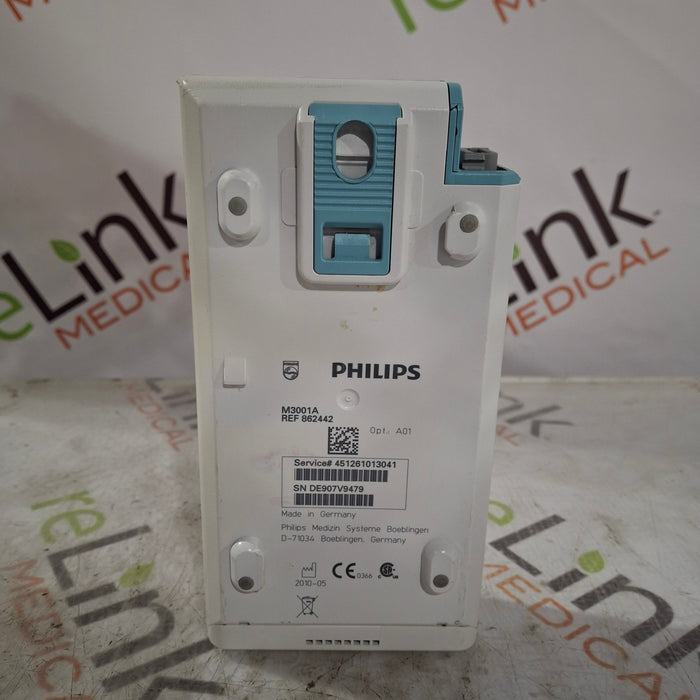 Philips M3001A-A01 Fast SpO2, NIBP, ECG MMS Module