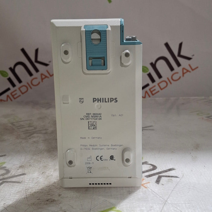 Philips M3001A-A01 Fast SpO2, NIBP, ECG MMS Module