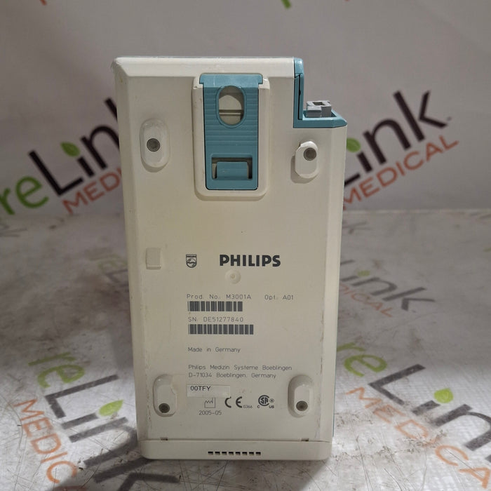 Philips M3001A-A01 Fast SpO2, NIBP, ECG MMS Module