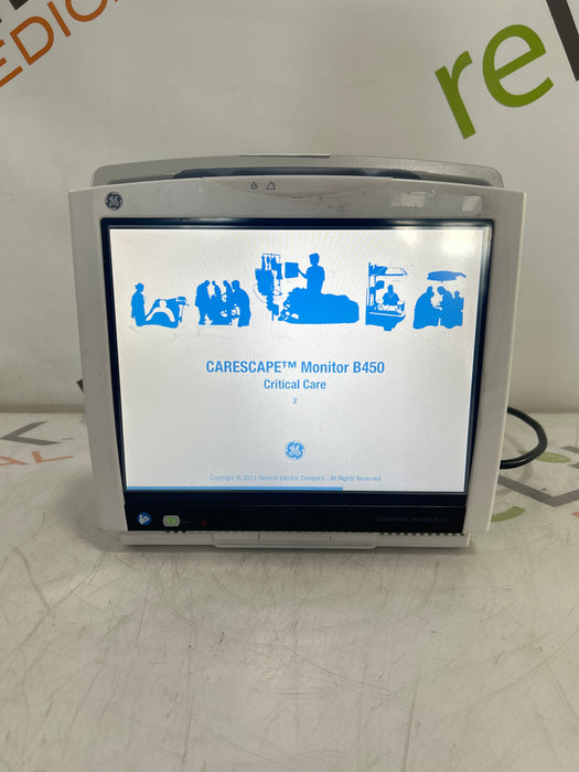 GE Healthcare Carescape B450 Critical Care Patient Monitor