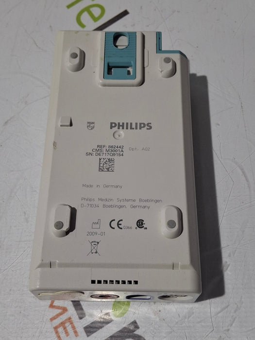 Philips M3001A-A02 OxiMax SpO2, NIBP, ECG MMS Module