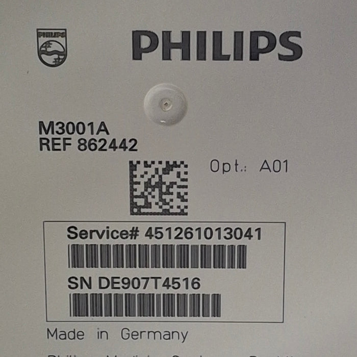 Philips M3001A-A01 Fast SpO2, NIBP, ECG MMS Module