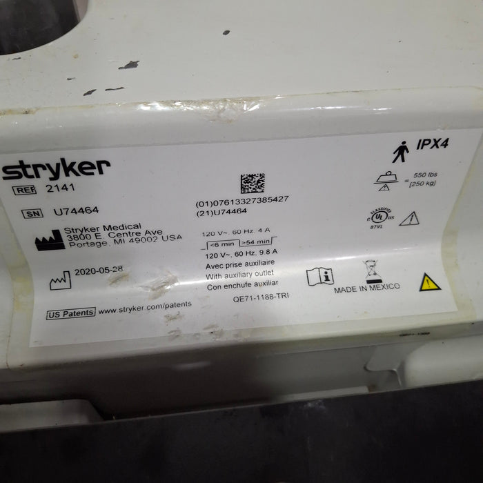 Stryker InTouch 2141 Critical Care Hospital Bed