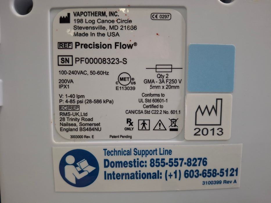 Vapotherm Precision Flow Meter Humidifier