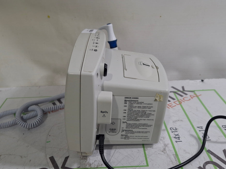 Welch Allyn 300 Series - Nellcor SpO2, Temp, Printer Vital Signs Monitor