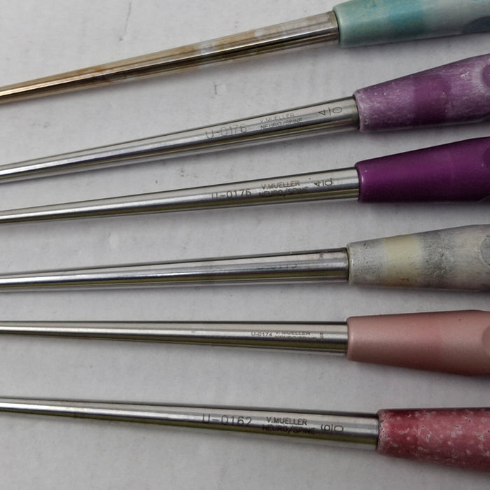 V. Mueller V. Mueller SEC Choma-Line Upper Spinal Curette Set Surgical Sets reLink Online