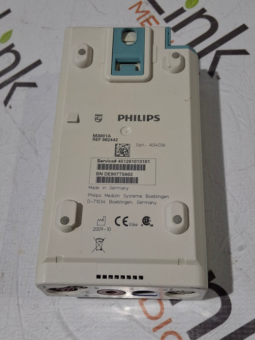 Philips M3001A-A04C06 OxiMax SpO2, NIBP, ECG, Temp, IBP MMS Module