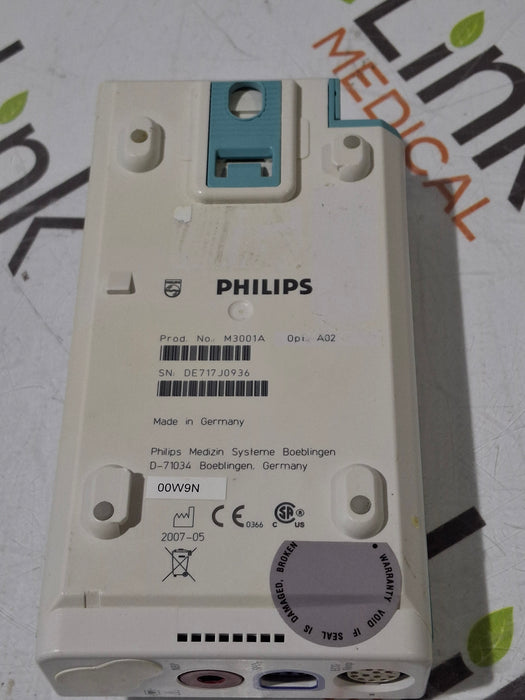 Philips M3001A-A02 OxiMax SpO2, NIBP, ECG MMS Module