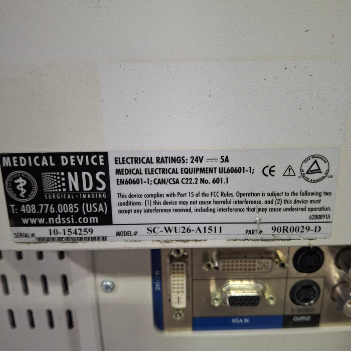NDS Surgical Imaging SCWU26A1511 26" Medical Monitor