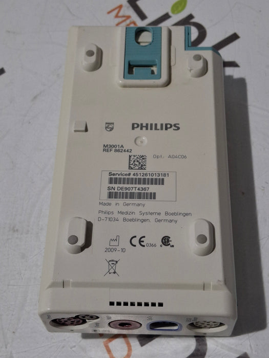 Philips M3001A-A04C06 OxiMax SpO2, NIBP, ECG, Temp, IBP MMS Module