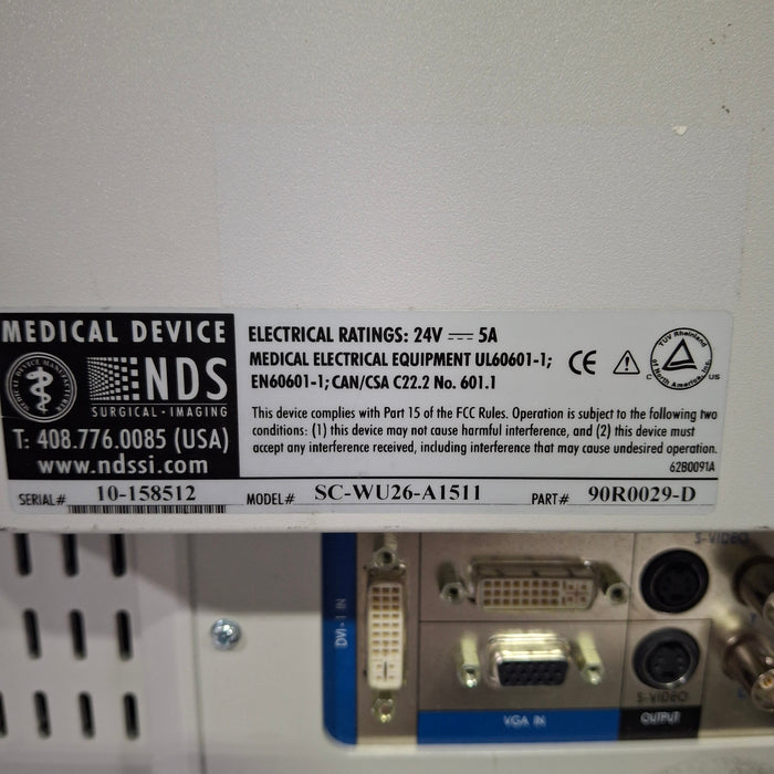 NDS Surgical Imaging SCWU26A1511 26" Medical Monitor