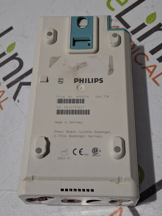 Philips M3001A-C18 Fast SpO2, NIBP, 12 lead ECG, Temp, IBP MMS Module