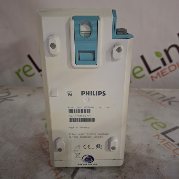 Philips M3001A-A01 Fast SpO2, NIBP, ECG MMS Module