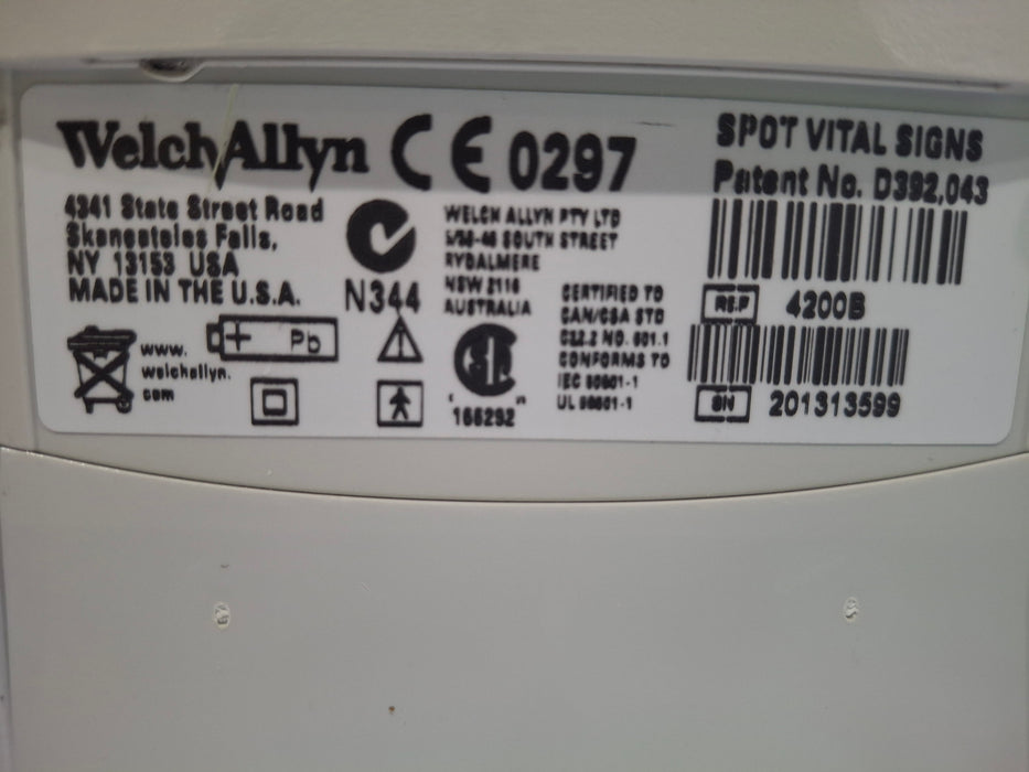 Welch Allyn Spot 420 - NIBP Vital Signs Monitor