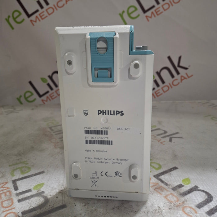 Philips M3001A-A01 Fast SpO2, NIBP, ECG MMS Module