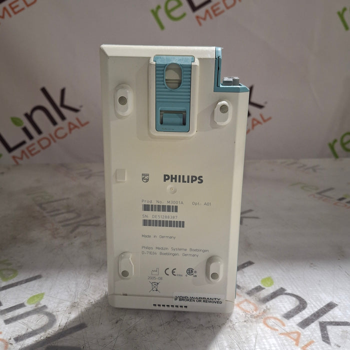 Philips M3001A-A01 Fast SpO2, NIBP, ECG MMS Module