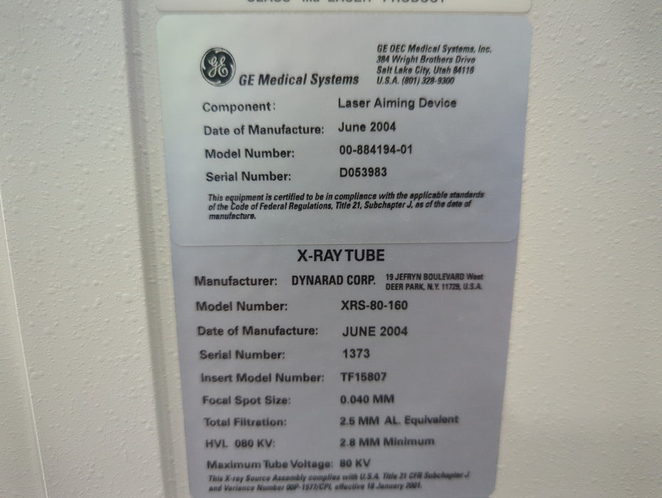 OEC Medical Systems Miniview 6800 C-Arm