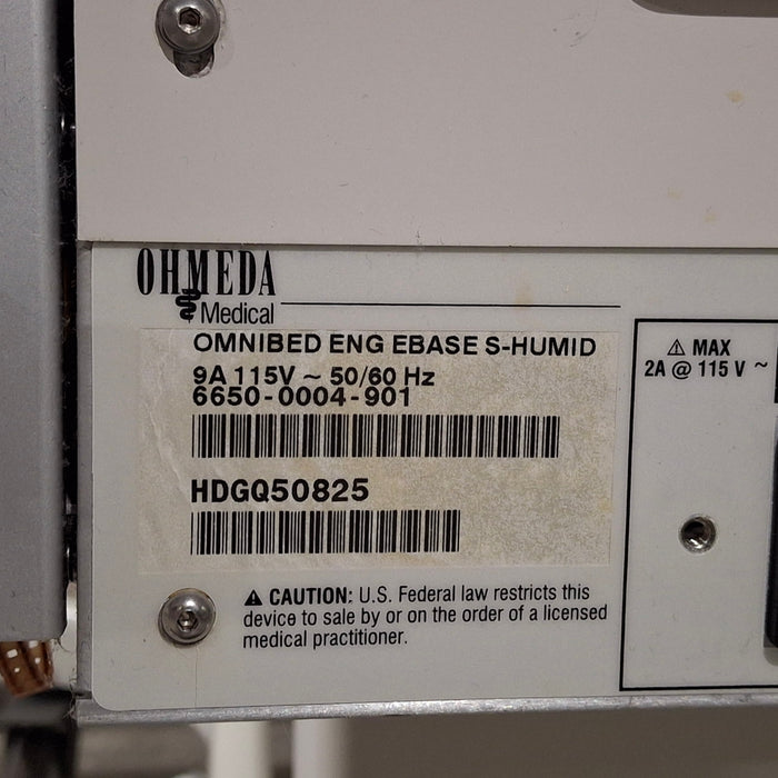 Datex-Ohmeda Giraffe Omnibed Infant Incubator/Warmer
