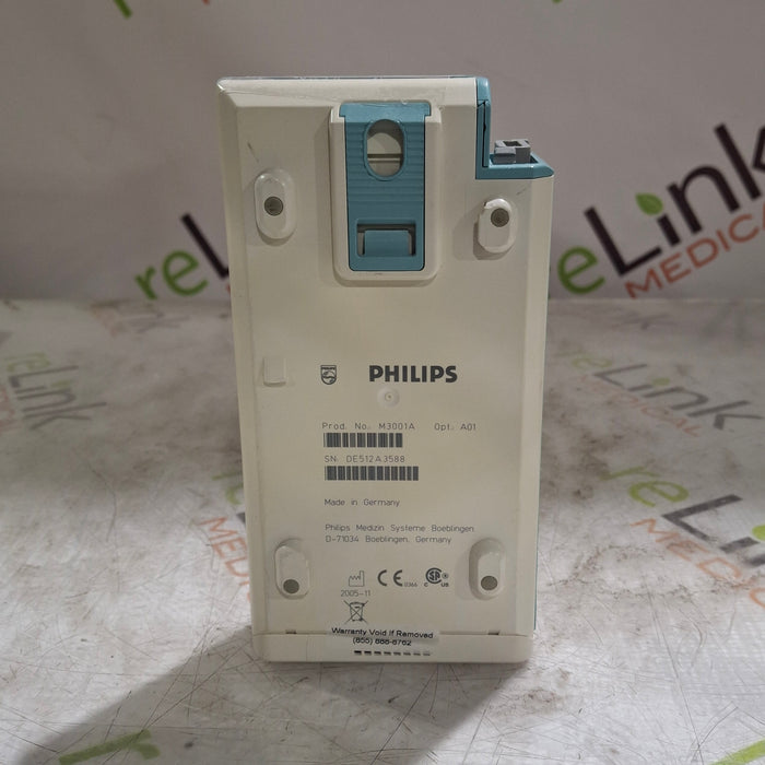 Philips M3001A-A01 Fast SpO2, NIBP, ECG MMS Module