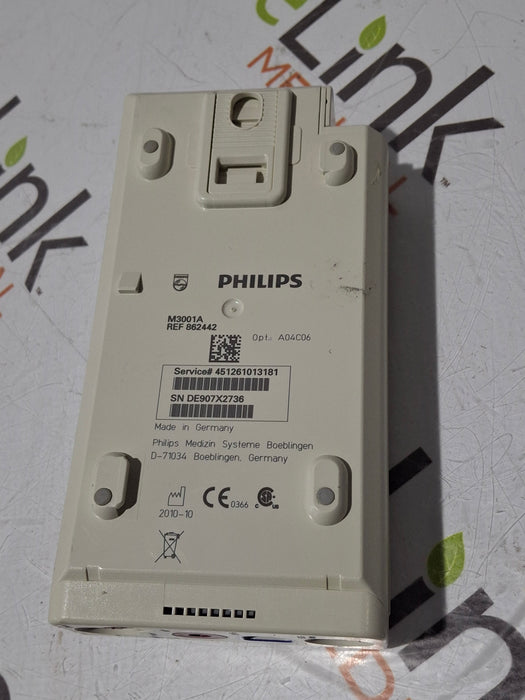 Philips M3001A-A04C06 OxiMax SpO2, NIBP, ECG, Temp, IBP MMS Module