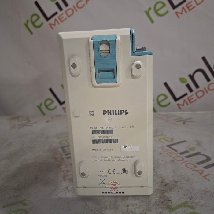 Philips M3001A-A01 Fast SpO2, NIBP, ECG MMS Module