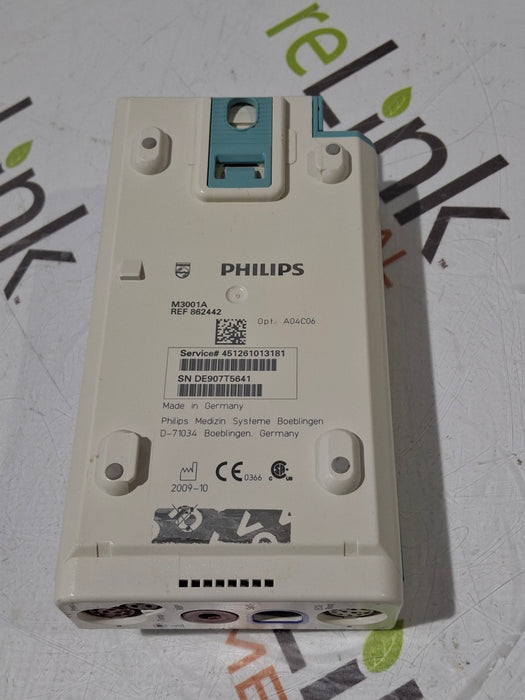 Philips M3001A-A04C06 OxiMax SpO2, NIBP, ECG, Temp, IBP MMS Module