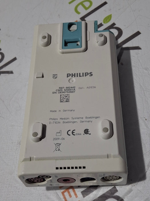 Philips M3001A-A01C06 Fast SpO2, NIBP, ECG, Temp, IBP MMS Module